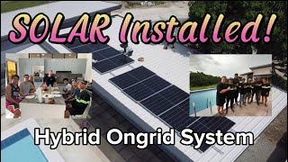 What is Hybrid Ongrid? SOLAR Power Installation REVIEW, COST, TIMELINE 2022 | Philippines