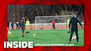 INSIDE : Séance Gardienne en spécifique et dans le collectif. 🦉🔴⚫