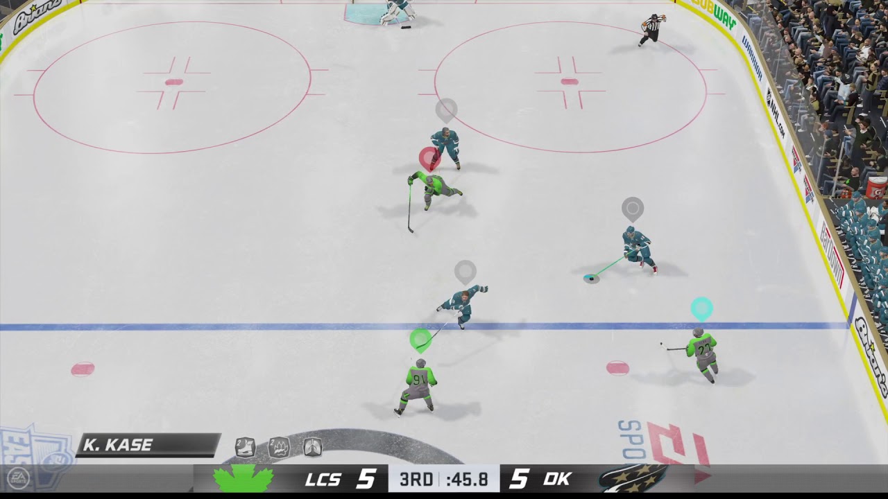 Captain Clutch with the pass breakup/apple late in the 3rd