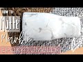 HOW TO MATTE FINISH MARBLE EPOXY TUMBLER TUTORIAL USING FINAL SAND!