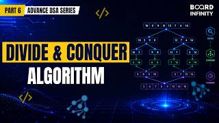 Divide & Conquer Explained  | The Algorithm Behind Databases & Git | Advanced DSA Series Part 6