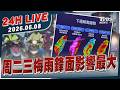 【LIVE】周二三梅雨鋒面影響最大｜20260608｜TVBS新聞網