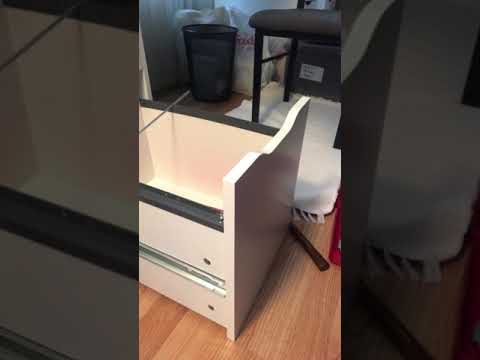 Ikea Alex File Drawer Insert Help Youtube