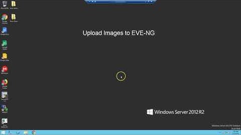 Upload Images to EVE NG
