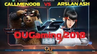 Top 8 Winners - Callmenoob (Kuma) vs Arslan Ash (Kazumi) - OUGaming 2018 - Season 2 Dubai - Tekken 7