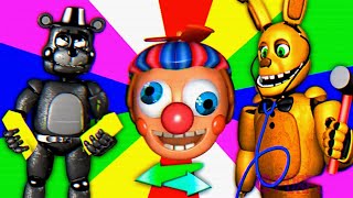 FNAF 15 МИНУТ СМЕХА 🤣 ЧЕРНЫЙ ФРЕДДИ ОГРАБИЛ БАНК и ДОКТОР СПРИНГ БОННИ не СМЕЙСЯ ЧЕЛЛЕНДЖ ФНАФ !!!