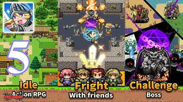 Idle Knights - Merge & Idle RPG - Gameplay Walkthrough (Stage 196 - 255)Tutorial (Android)