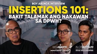 Insertions 101: Bakit Talamak Ang Nakawan Sa DPWH? | Boy Abunda with Ken Abante & Alce Quitalig screenshot 5