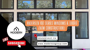 Andersen 100 Windows & Doors - New Construction Installation (Orangevale, CA) #andersen #newwindows