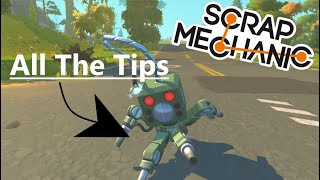 All you need to know about the totebot!!  Scrap mechanic survival #shorts