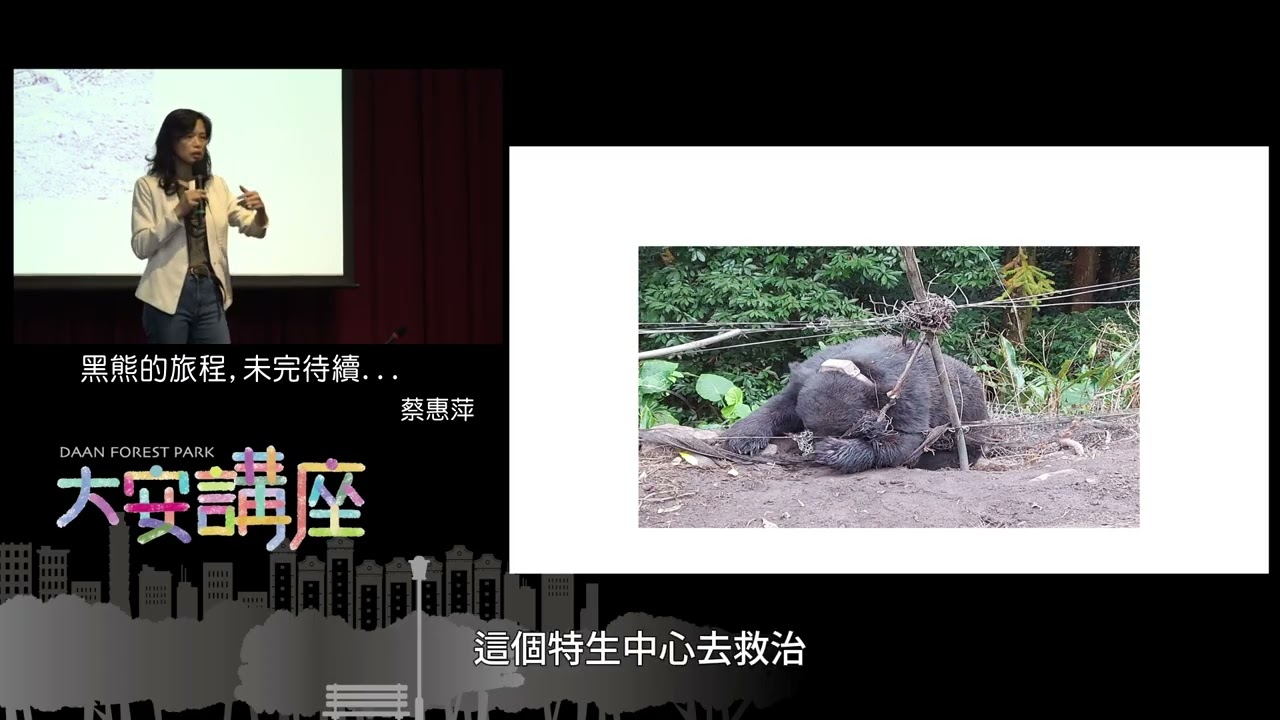 大安講座20251122蔡惠萍黑熊的旅程- YouTube