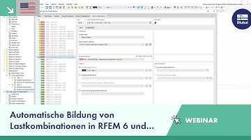 [EN] Automatische Bildung von Lastkombinationen RFEM 6 und RSTAB 9