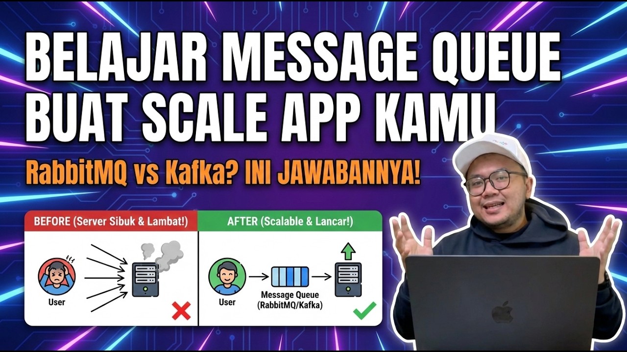 API Anti Lemot Kalo Ngerti Message Queue! - YouTube