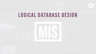 Logical Database Design