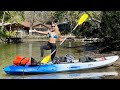 Kayaking CRYSTAL CLEAR Spring with Manatees **NEVER Seen Before footage!!**