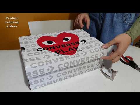 cdg converse unboxing