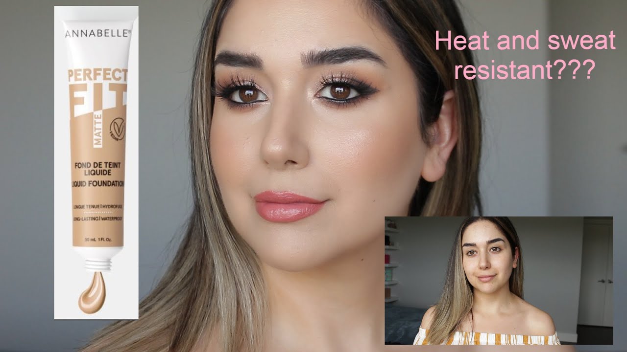 Annabelle Cosmetics Perfect Fit Matte Foundation l Review & 10 hrs Wear