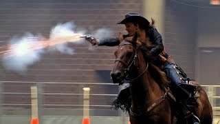 Cowboy Mounted Shooting | Iowa State Fair 2015