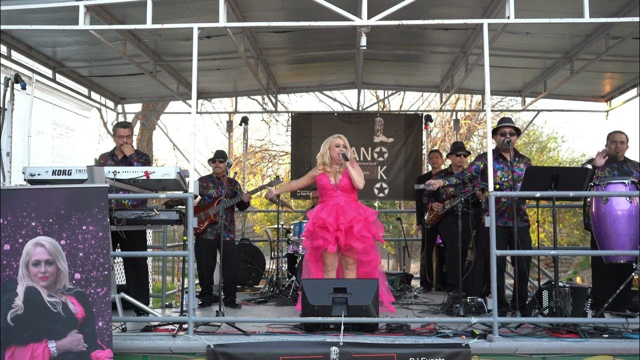 Laura Linda 2022 Tejano Riverwalk Festival Live Performance March