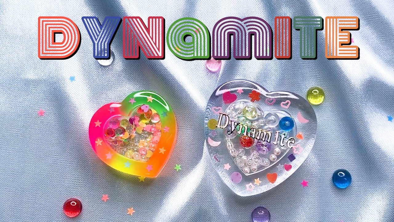 ENG)방탄소년단 다이너마이트 컨셉 레진아트💎✨ / Watch Me Resin : BTS Dynamite