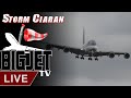 Storm Ciarán Live from Heathrow Airport 🌬️✈️