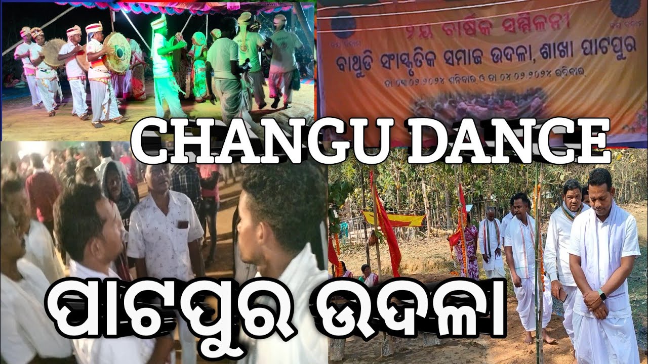 ପାଟପୁର ଉଦଳା ଗାଁ ଠାରେ ଅନୁଷ୍ଠିତ ଚାଙ୍ଗୁ ନାଚ।Tribal Changu Dance Patapur Udala Mayurbhanja 2024