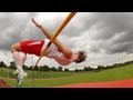 In high jump your centre of mass goes under the bar