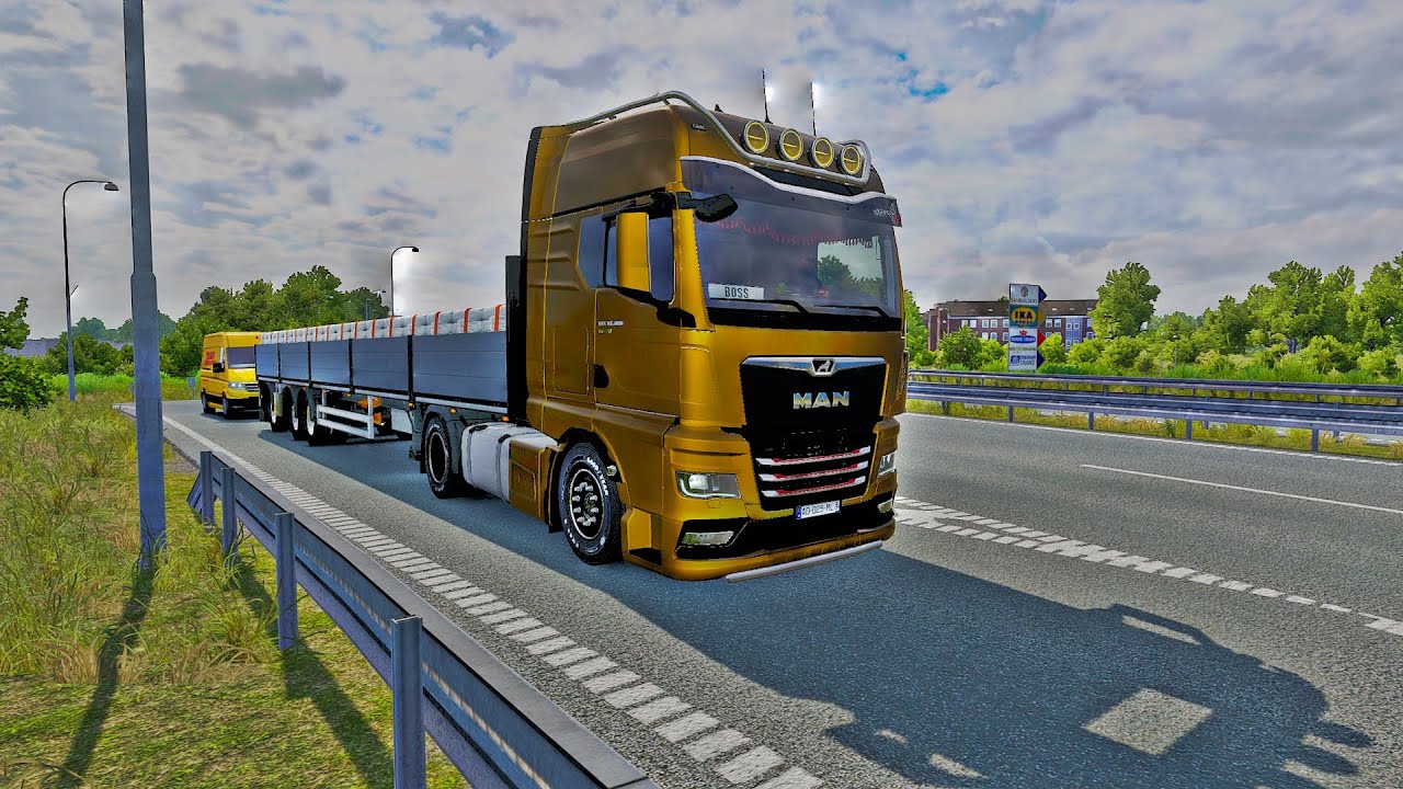 Euro Truck Simulator 2 | MAN GX 400cv | Aalborg x Aarthus (Fertilizantes)