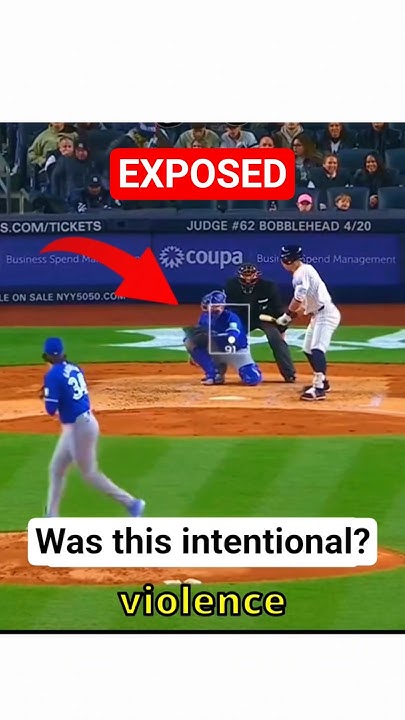 image of Looks Like He Hit Him On Purpose #baseball - YouTube