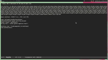 emacs vimgolf add semicolons