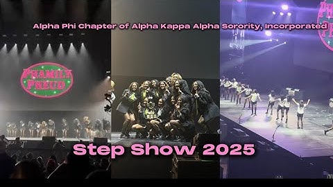 NC A&T Alpha Phi Chapter of Alpha Kappa Alpha Sorority, Incorporated Step Show 2025