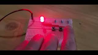 RGB LED push button circuit.