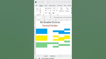 Format painter Masic Trick #shorts #Learn AI inside Excel in Just 99/