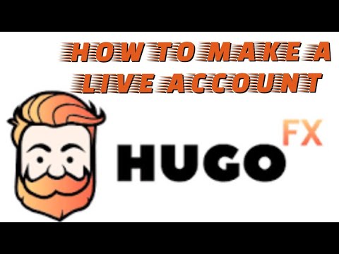 HOW TO MAKE A HUGOSWAY LIVE ACCOUNT