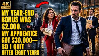My Year-End Bonus Was $2,000. My Apprentice Got $30,000—So I Quit After Eight Years