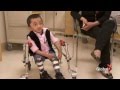 Brittle bone disease doesnt slow down 9yearold faris