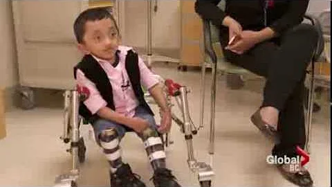 Brittle Bone Disease Doesn't Slow Down 9--Year-Old Faris