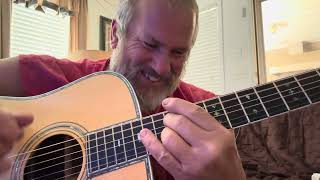 Dorking around on the guitar again ! 