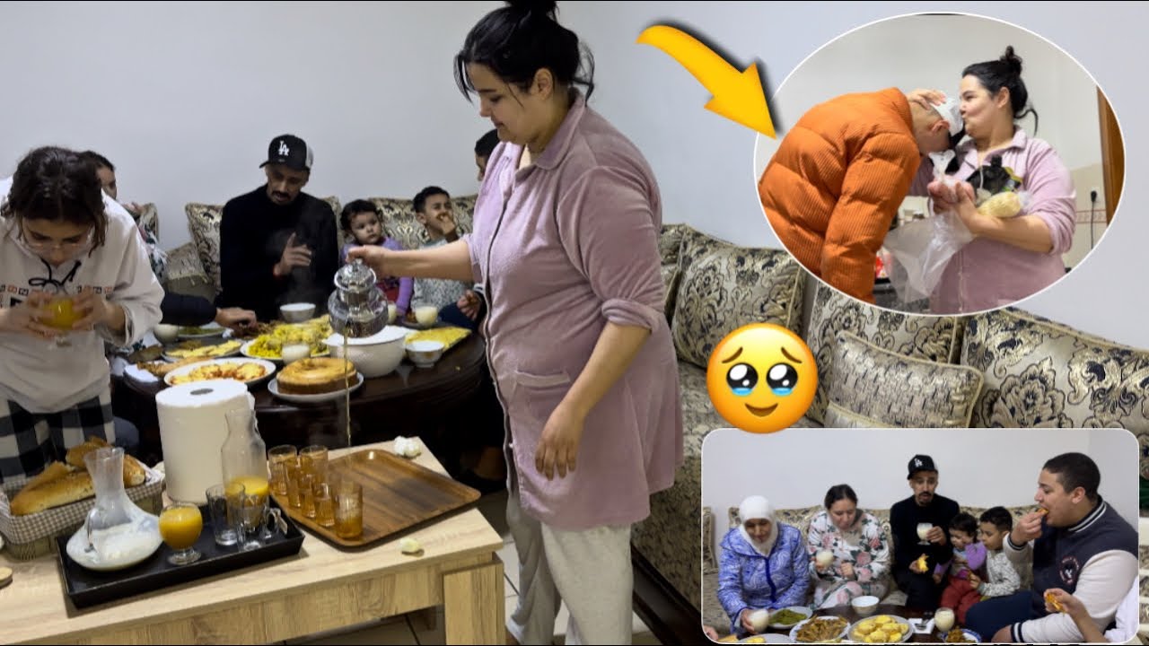 واخيراً رجعت لداري غير حشمت وجات عكوزتي ولويساتي عندي فطور عراضة واعرة🥹