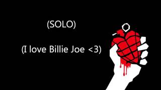 Green Day American Idiot lyrics 1080p