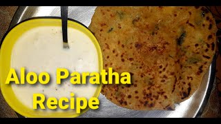 Aloo Paratha Recipe | Potato Stuffed Paratha.