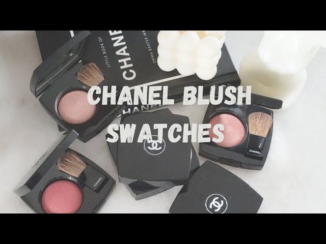 Chanel blush swatches #chanelmakeup 