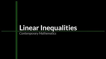 Math 1029 7.4: Linear Inequalities