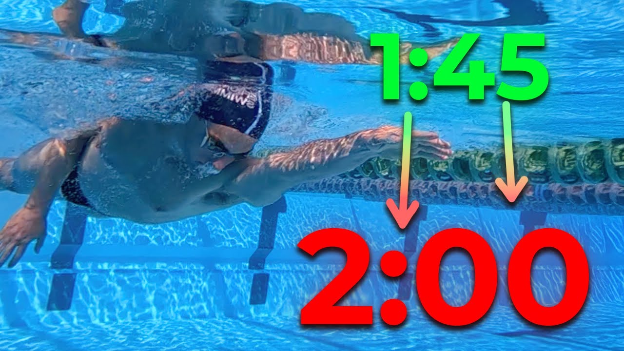 This kills your swim speed