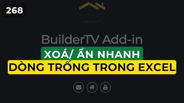 Cách ẩn hoặc xoá nhanh các dòng trống trong Excel