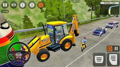 Train Track Construction Simulator - JCB Machine Games 3D - Android Gameplay#truck #jcb #cartoon #1