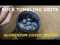 Rock Tumbling for beginners, using Aluminium Oxide grits and save money on your tumbling.