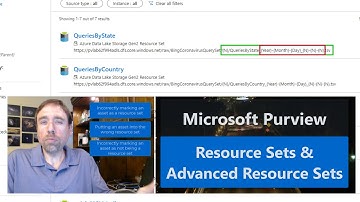 Inzicht in resource sets in Microsoft Purview