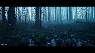 🧟‍♀️ Zombie Apocalypse: Dead Forest | Winter Storm | HORROR AMBIENCE 🧟‍♀️