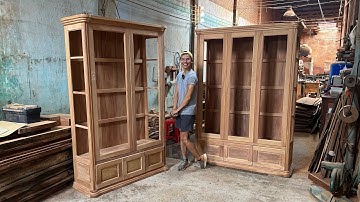 Mẫu Tủ Rượu gỗ đẹp phòng khách cao cấp khác gì với hàng Thường?